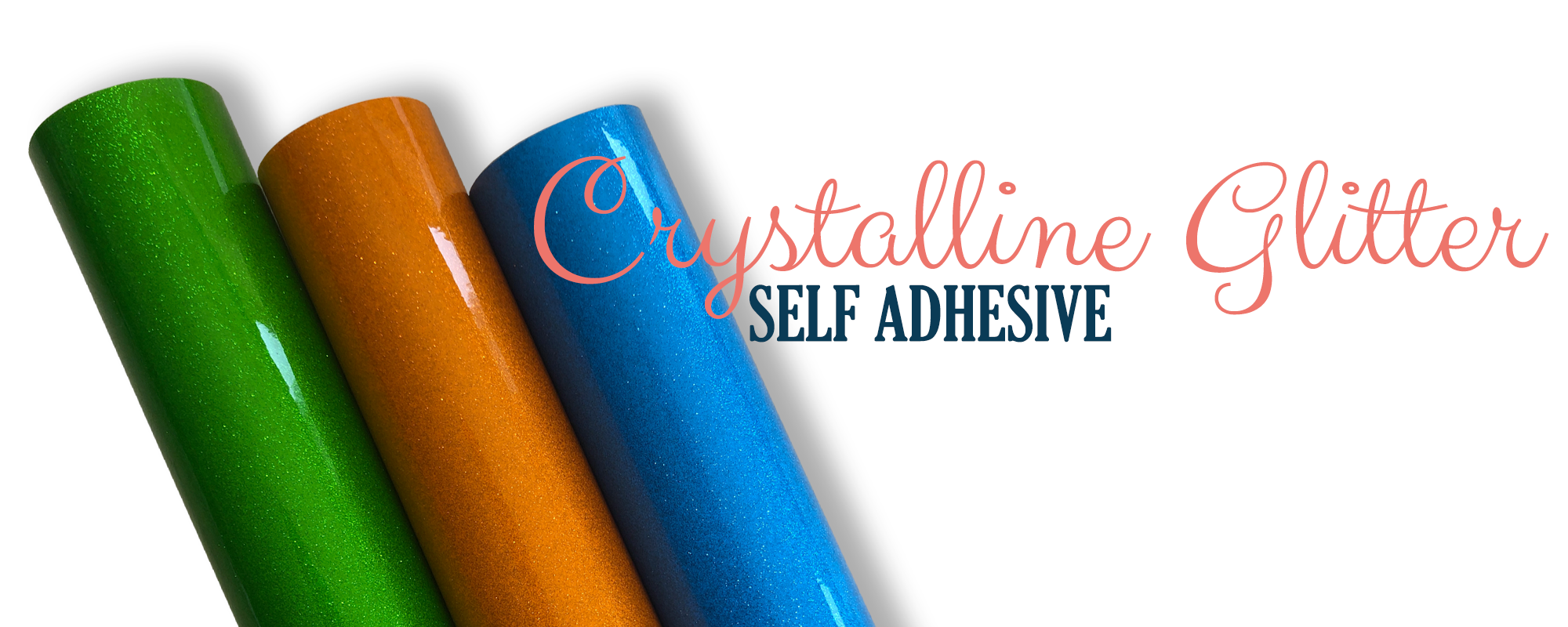 Crystalline Self Adhesive Banner