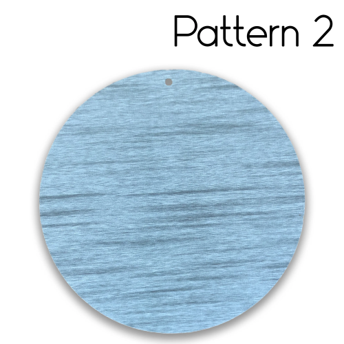 Circular Wooden Plaque 20cm Pattern 2