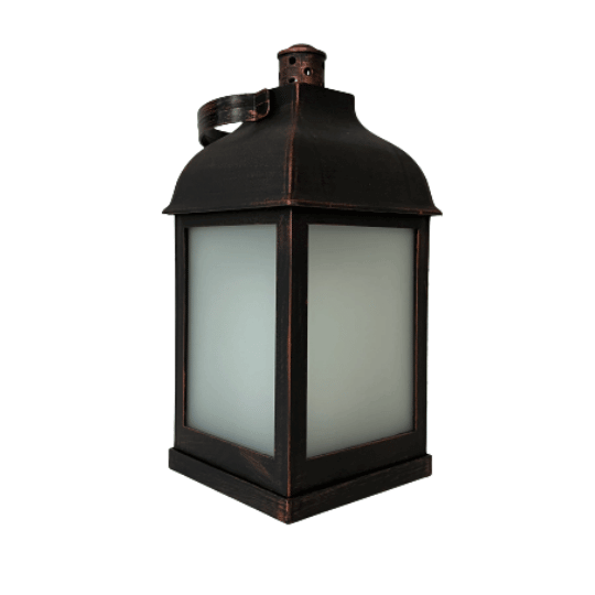 Lanterns Wholesale - Black with Bronze Brush