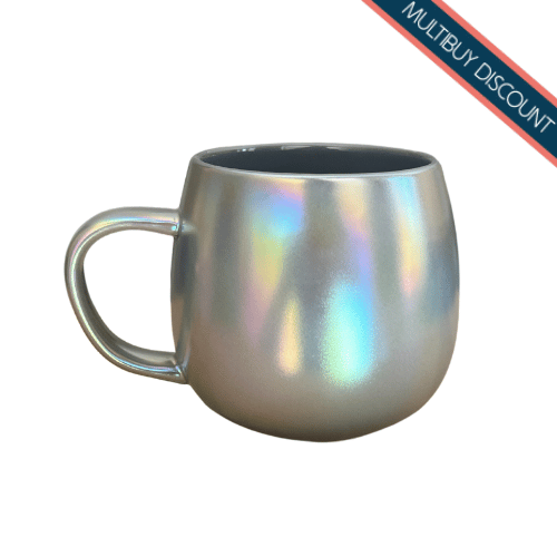 Iridescent Mug Silver