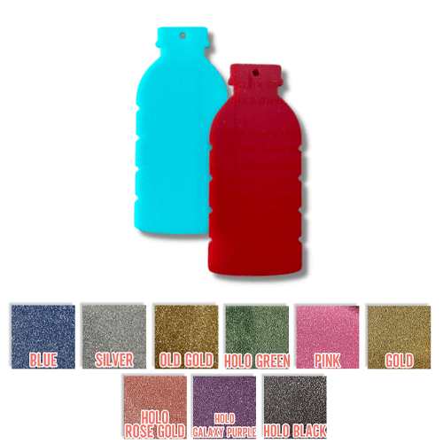 Wholesale Acrylic Bottles Glitter Colours