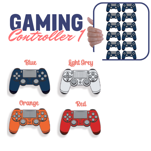 Gaming Stickers Controller 1 x12