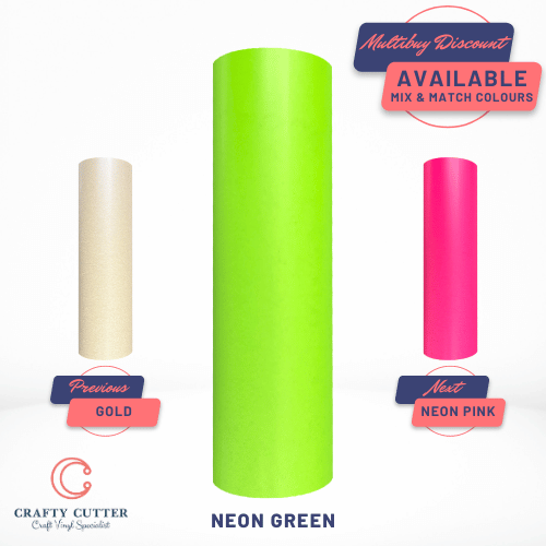 Reflective HTV A4 - Neon Green