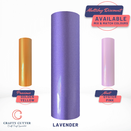 Shimmered HTV A4 - Lavender