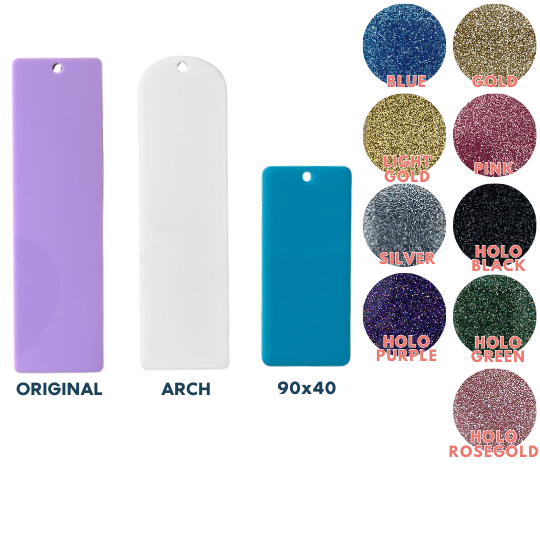 Bookmarks Glitter