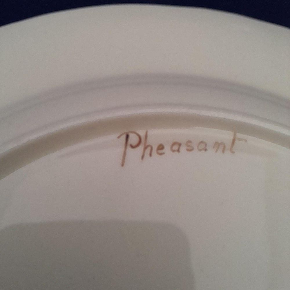 Close up of the title - Pheasant
