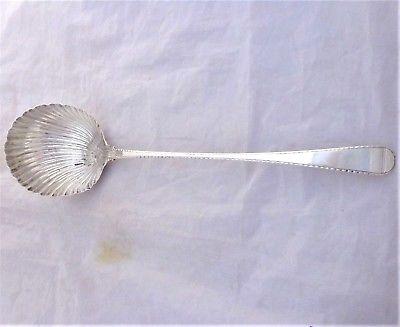 Georgian Silver Ladle Shell Shape HM London 1767 George Baskerville 148g Antique