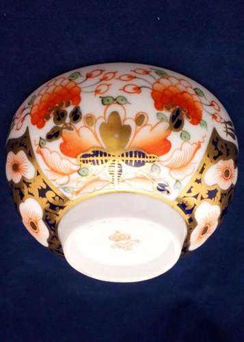 Antique Derby Porcelain Stevenson and Hancock Imari Bowl 19th C