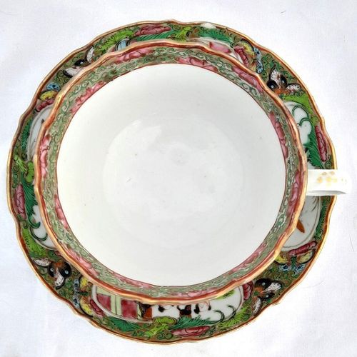 Cup and saucer from above
