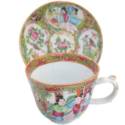 Cup with saucer on a stand