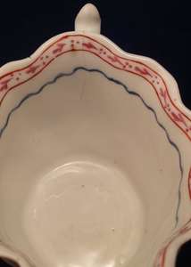 Antique Porcelain Low Chelsea Ewer John Rose Coalport Cream Jug circa 1800