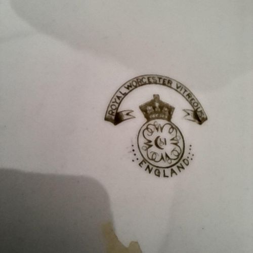 Close up of the printed mark