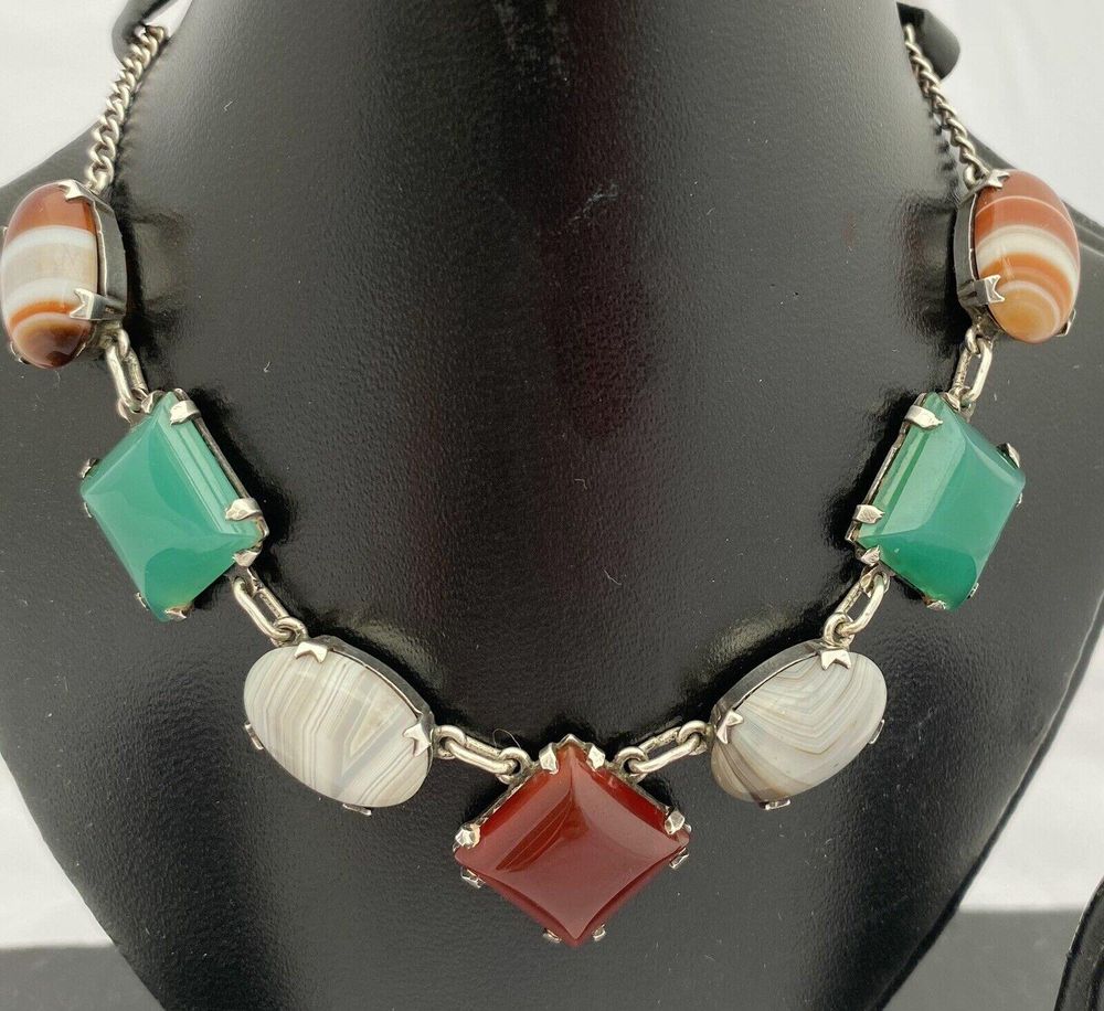 Necklace on a stand