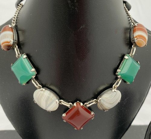 Necklace on a stand