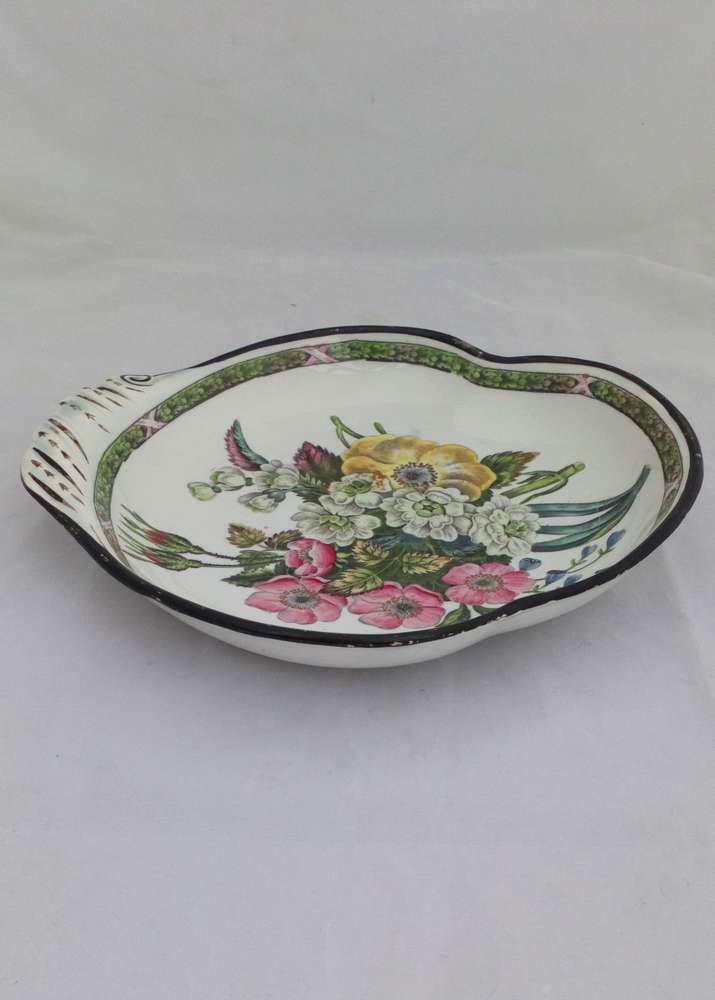 Don Pottery Pearlware Shell Shaped Dessert Dish Georgian Antique c 1820