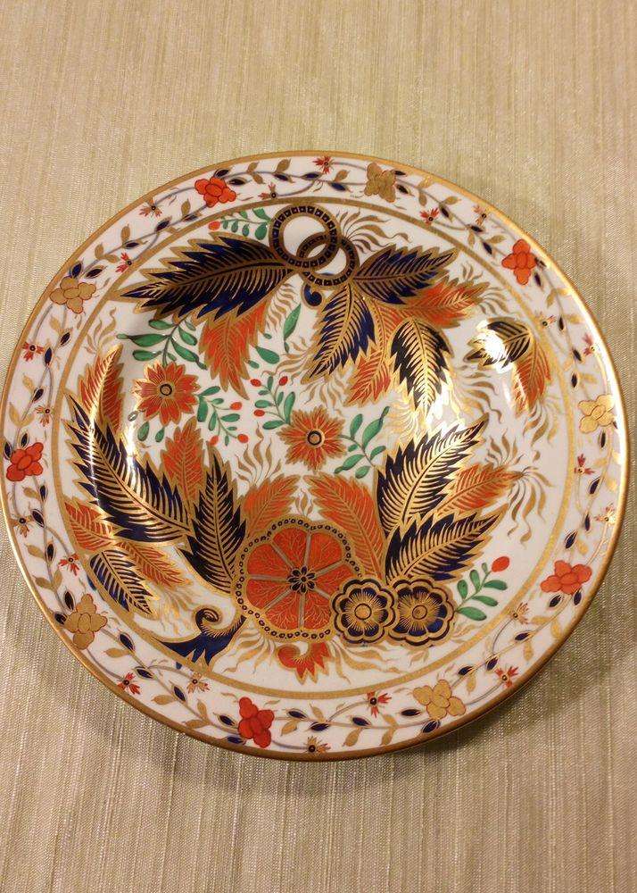 Antique Spode Porcelain Plate Tobacco Leaf Pattern number 1559 Regency period circa 1811