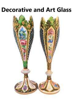 Decorative and Art Glass for sale click to view