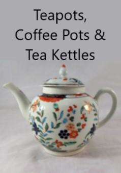 Tea pots, coffee pots and tea kettles for sale click to view