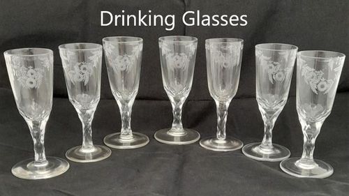 Drinking Glasses for sale click to view