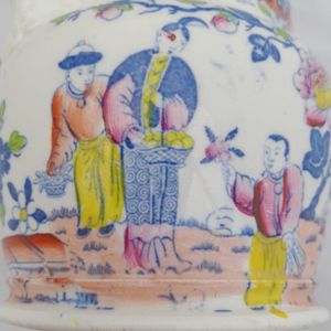 Detail of the figures in the print
