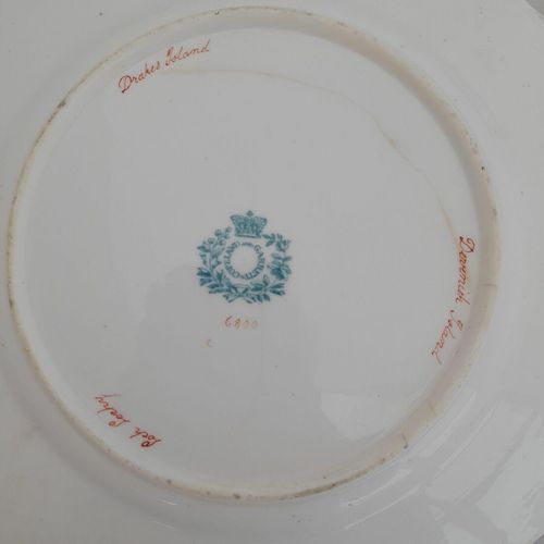 Close up marks plate 1