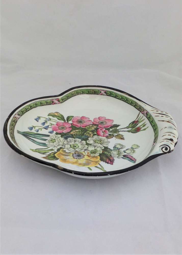 Don Pottery Pearlware Shell Shaped Dessert Dish Georgian Antique c 1820