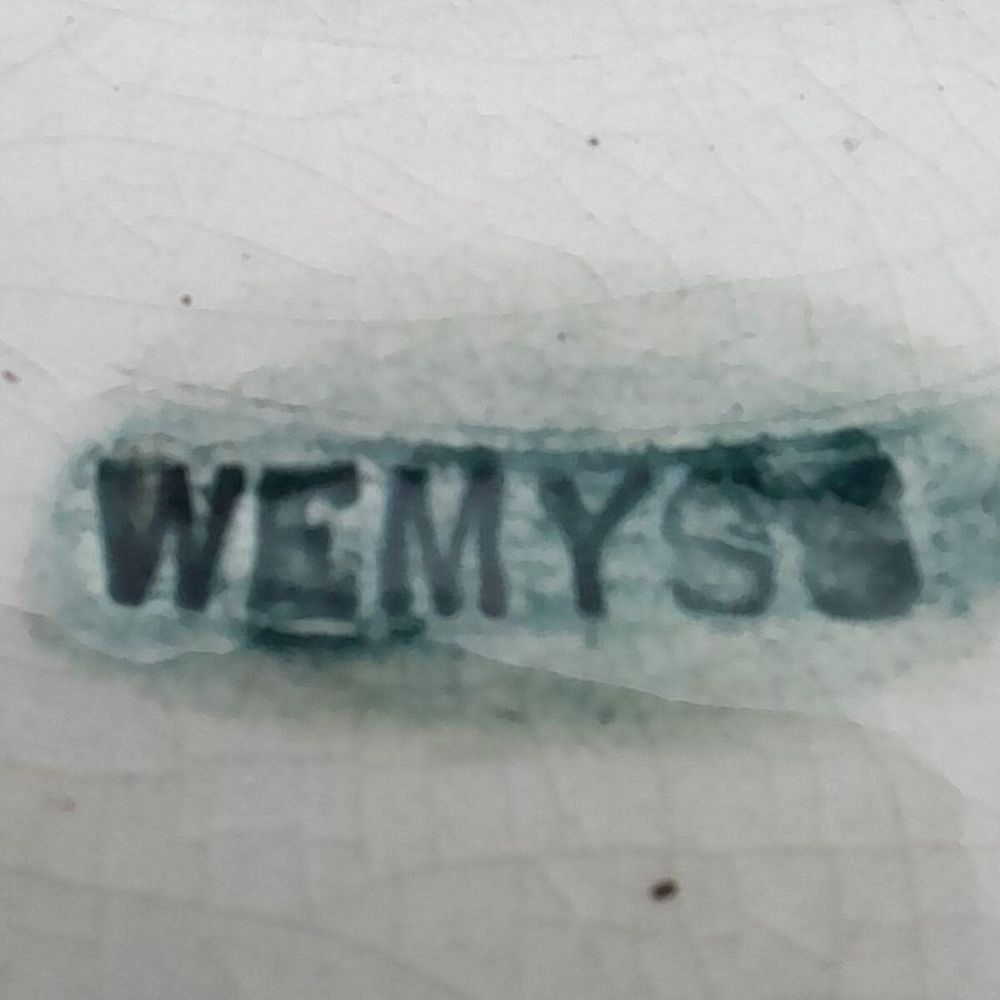 Detail of impressed Wemyss mark