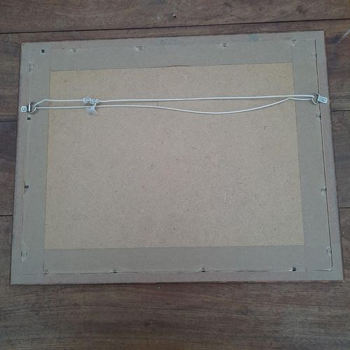 Back of the frame
