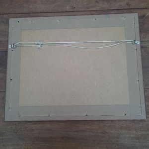 Back of the frame