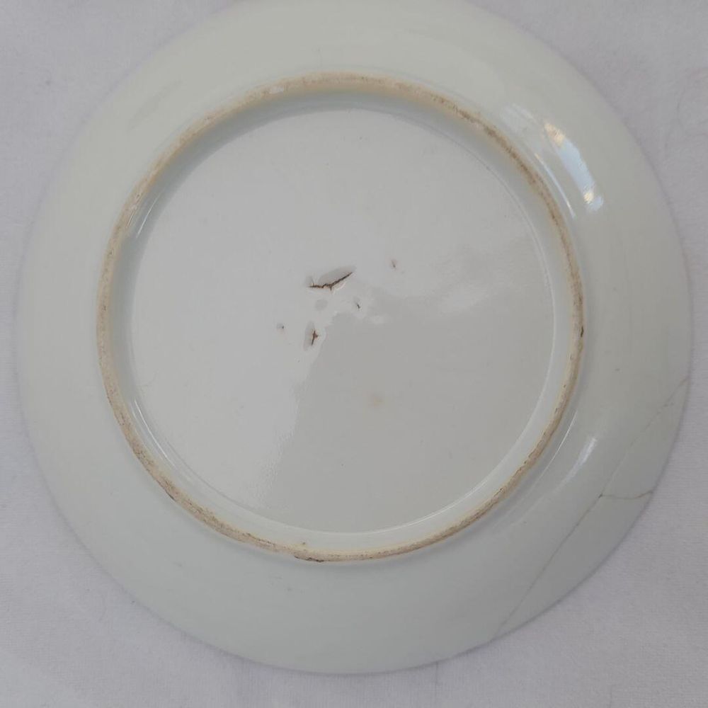 Underside of saucer