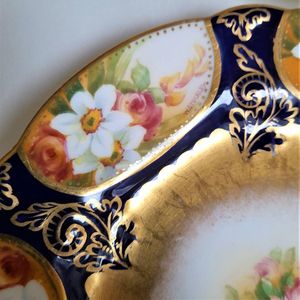 Close up of the artist signature