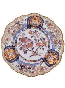 Copeland and Garrett Late Spode Felspar Porcelain Plate Imari patt 3955 c 1833 b