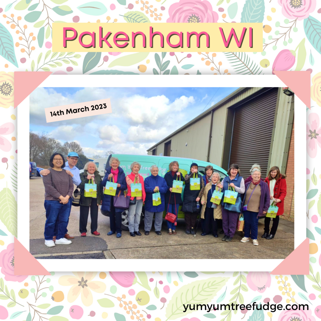 Thanks to the lovely ladies of the Women's Institute