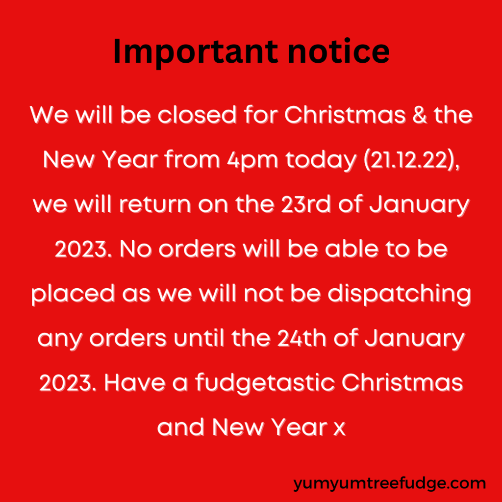 Factory Christmas & New Year closure