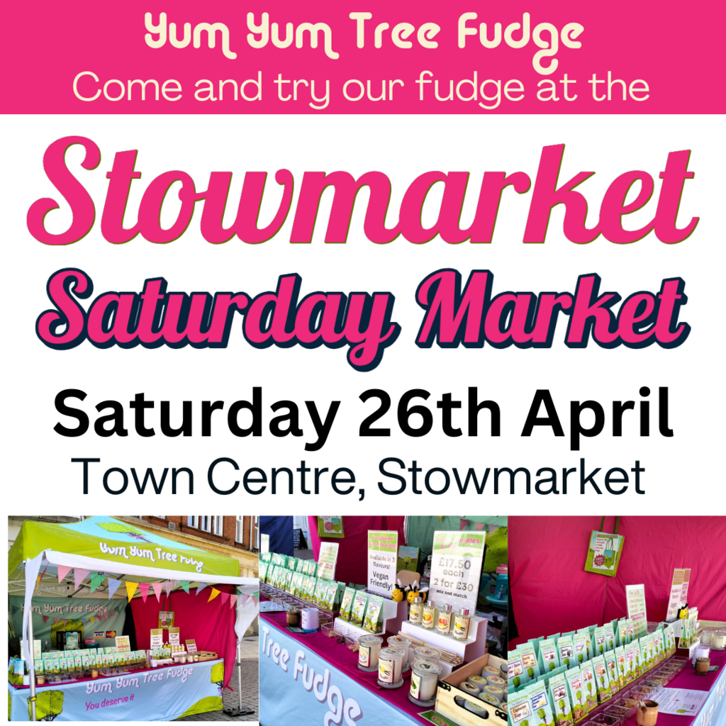 Join Marina at Stowmarket Saturday Market this Saturday 26th April.