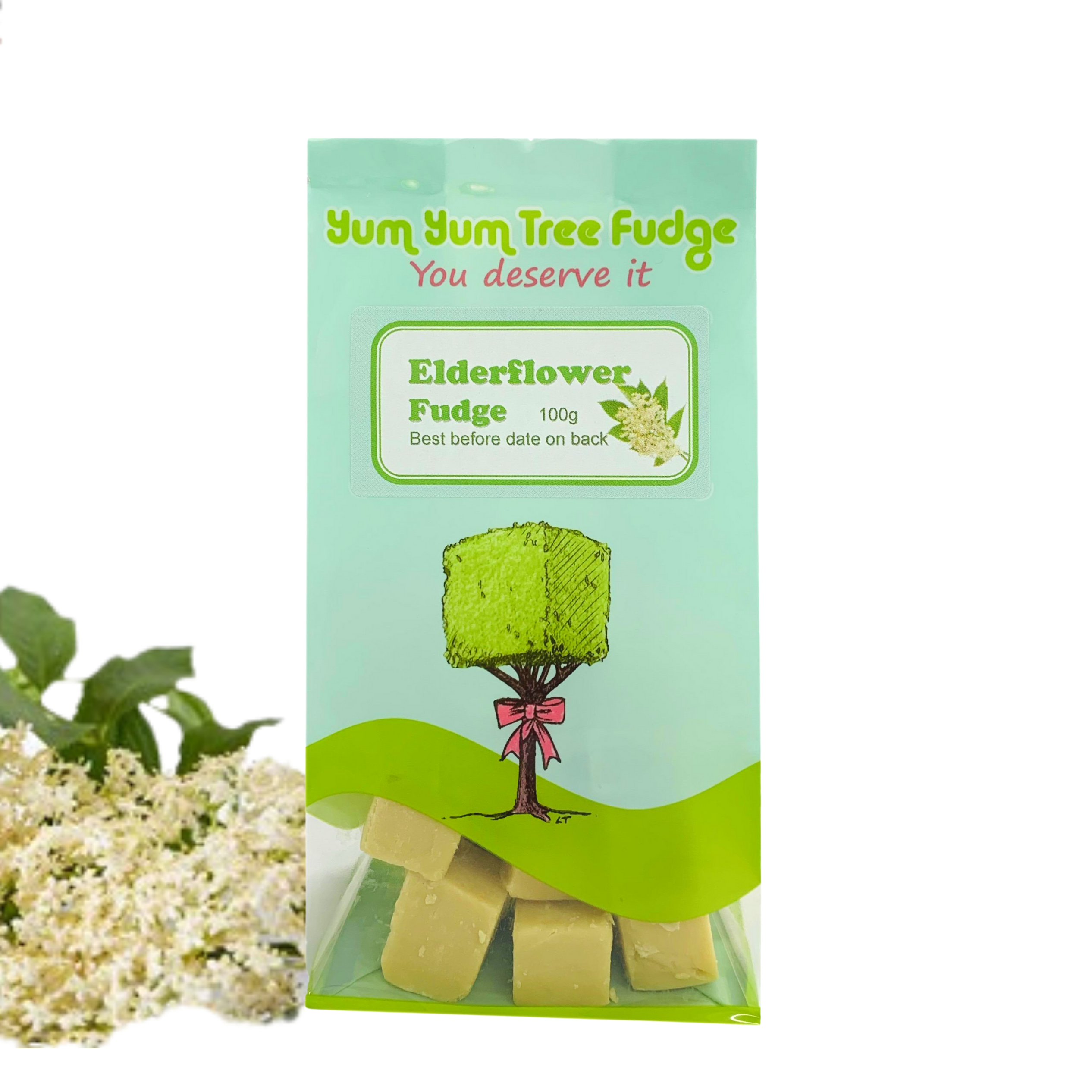 Elderflower fudge by Yum Yum Tree Fudge