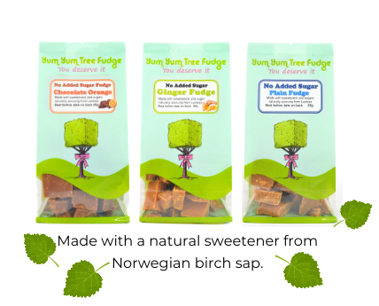 No Added Sugar Fudge Range by Yum Yum Tree Fudge