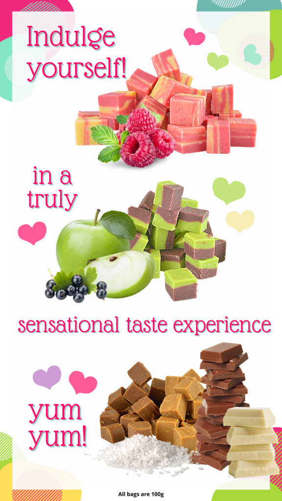Tantalise your taste buds with our delicious fudge!