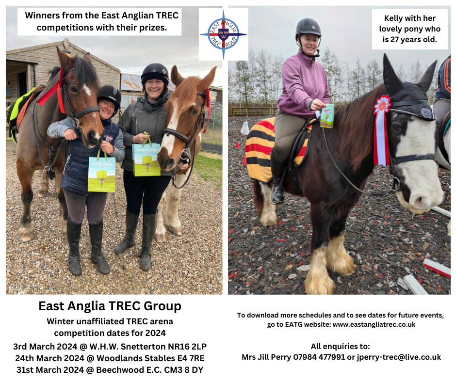East Anglian TREC winners