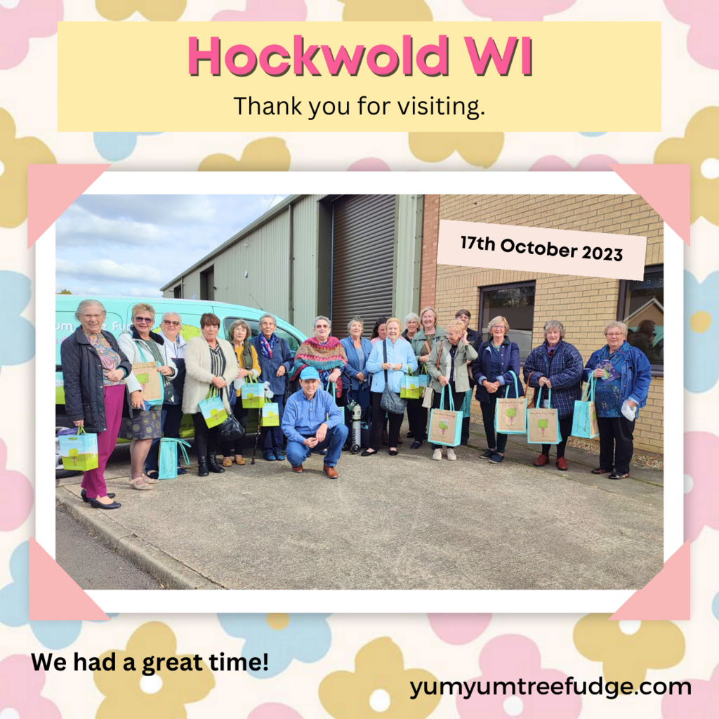 We had a lovely visit from Hockwold WI on the 17th October, thank you for visiting.