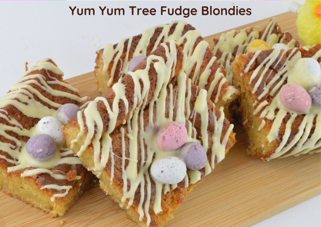Recipe - Yum Yum Tree Fudge Blondies