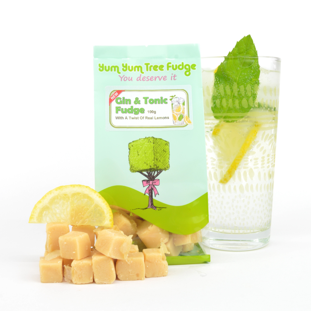 Gin & Tonic Fudge by Yum Yum Tree Fudge