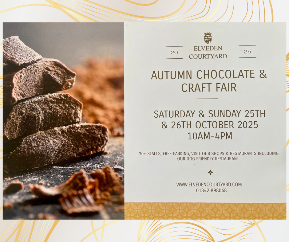 Autumn Chocolate & Craft Fair at Elveden Courtyard