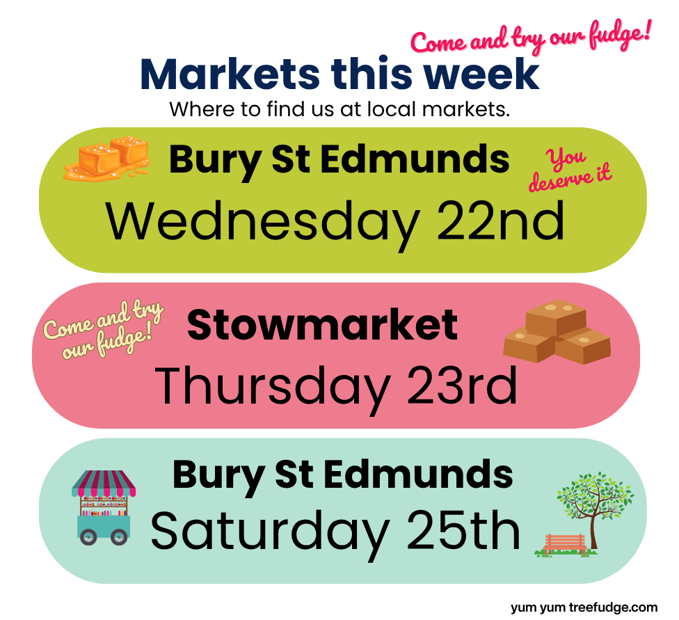 Where to find us this week at local markets