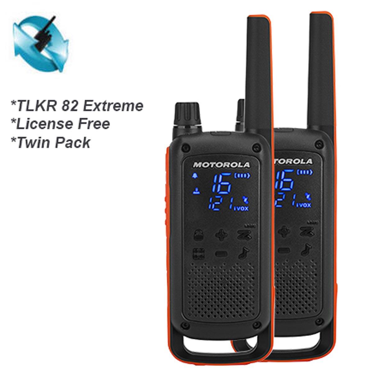 Motorola TLKR T82 Extreme Two-way Radios
