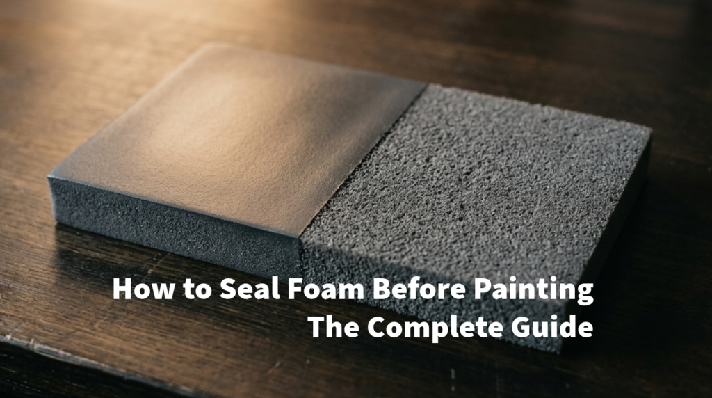 How to Seal EVA Foam Before Painting: The Complete Guide