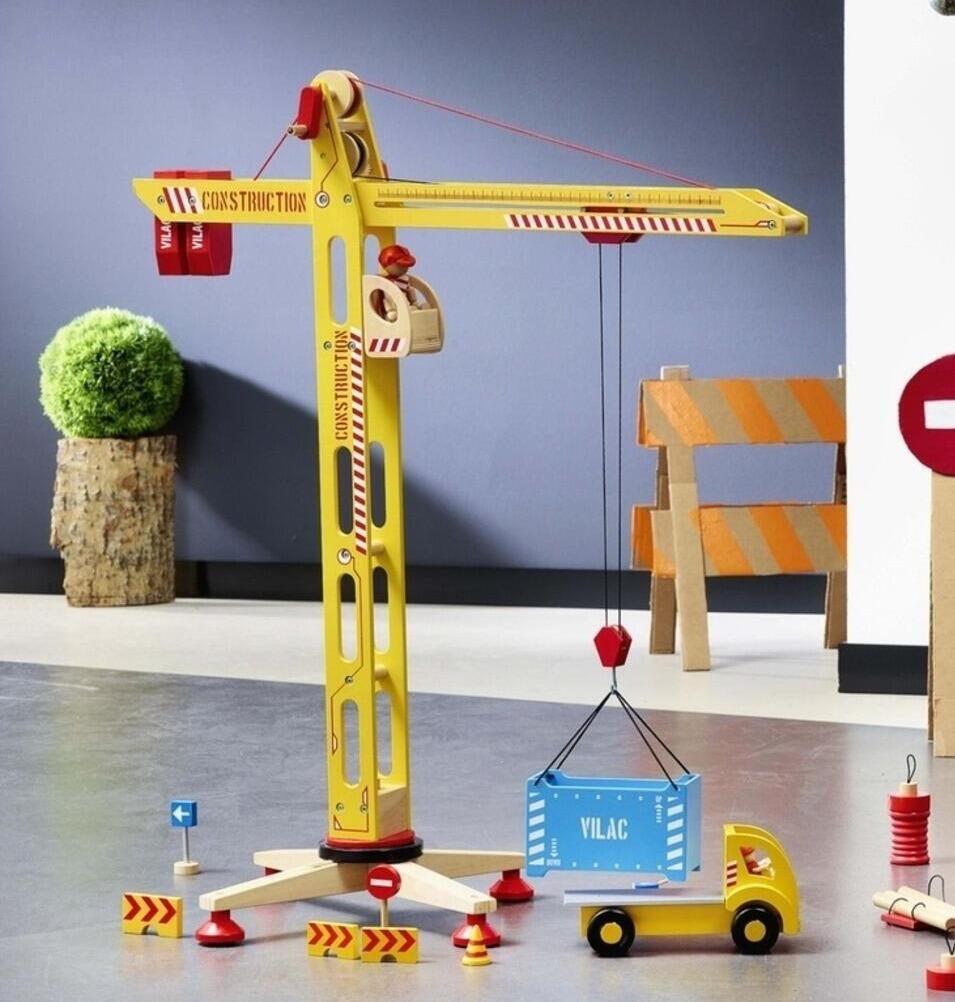 Large Wooden Crane 3yrs+