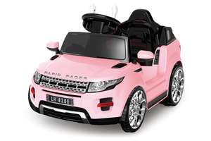 Battery Powered - 6V Pink Evoque Ride On Car