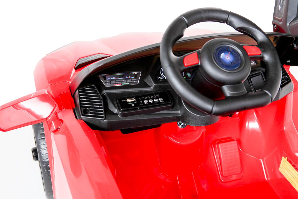 12V Red Roadster Battery Ride On Car