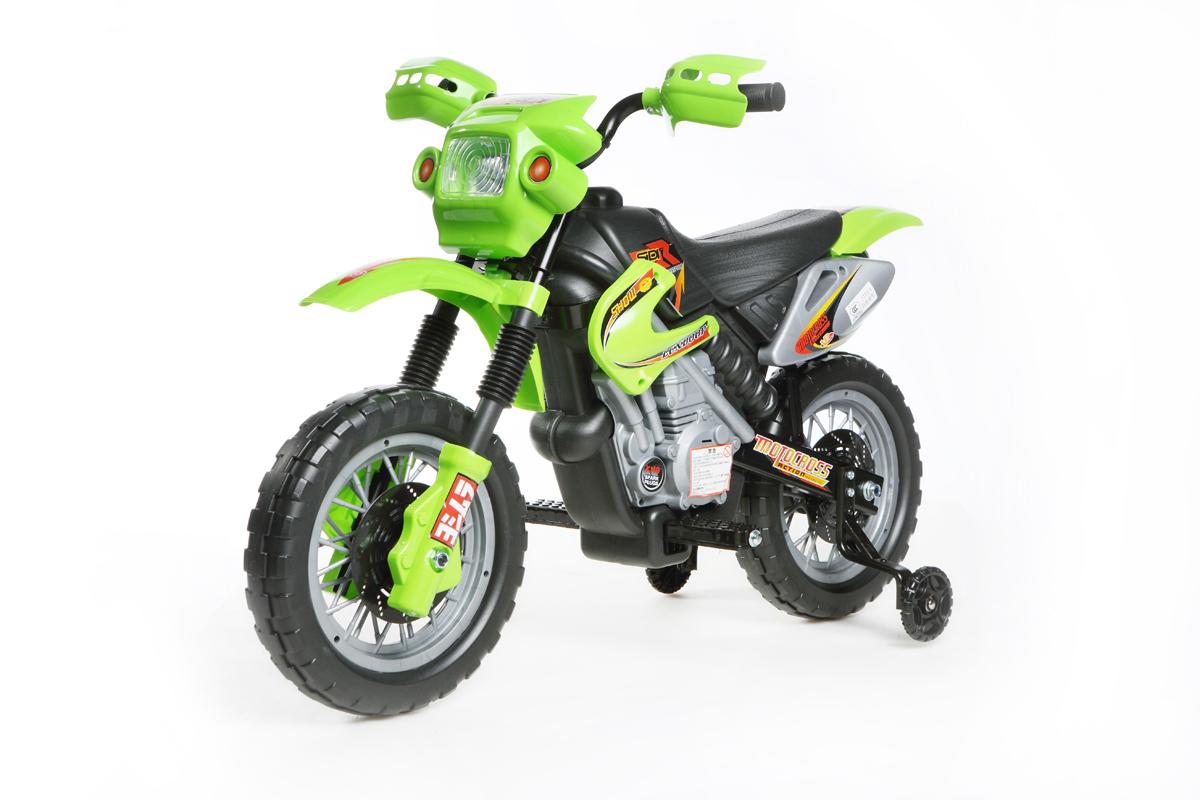 Green Mini Motocross - 6V Kids' Electric Ride On Bike